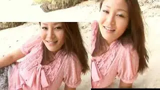 busty japanese angel yoko matsugane sensually touches her huge boobies