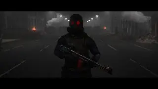 Flamethrower Simulation using Blender and Houdini