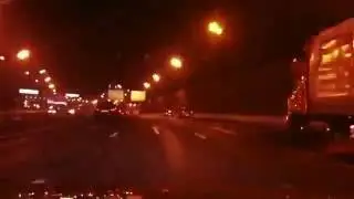Hyperlapse Moscow night