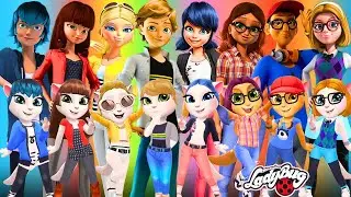 🌈 MIRACULOUS LADYBUG ➕ ANGELA | Marinette & Some Friends | Cosplay Makeover