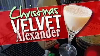 CHRISTMAS VELVET ALEXANDER | Advocaat Cocktails 