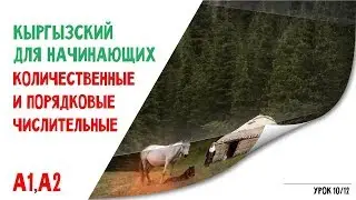 Кыргызский язык для начинающих | Количественные и порядковые числительные