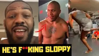 UFC Press Conference Jon Jones TRASHES Ciryl Gane Predicts Absolute Domination! REACTIONS to UFC 285