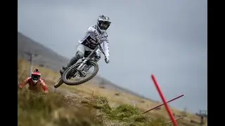 George Brannigan's practice run at Fort William DH track.