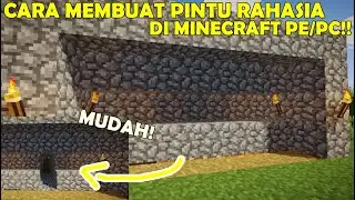 Cara membuat Pintu rahasia di Minecraft 2020