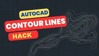 Drawing Contour Lines in AutoCAD Using Google Maps