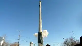 Снос недостроенной телебашни г. Екатеринбург