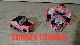 Paper transformers Stinger tutorial (EASY!!)