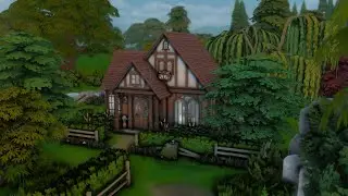 🌧️ Old Tudor House || Sims 4 Speedbuild || No CC