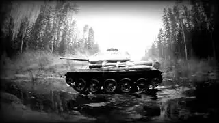 T-34/85 and KV-1 Swamp march.