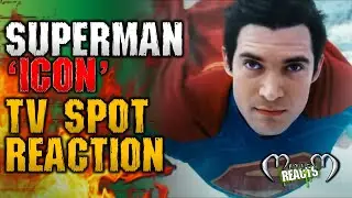 SUPERMAN 'ICON' TV SPOT TRAILER REACTION - Superman - Official 'Icon' TV Spot Trailer (2025) David C
