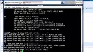 Tutorial install  on Dedicated Server Proxmox with Debian part3