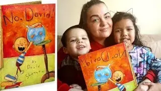 No, David! By David Shannon. Read aloud. Interactive No David Book.