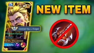 NEW ITEM ROGER 2023 | BUILD ROGER TERSAKIT 2023 | BEST BUILD ROGER TERBARU | TOP GLOBAL ROGER ~ MLBB