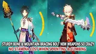 Sturdy Bone & Mountain-Bracing Bolt New Weapon So Crazy - No Stamina Cost When Sprinting & Climbing