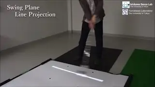 High-speed Projection Feedback for Golf Swing Training