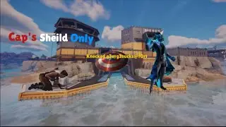 The CAPTAIN AMERICA SHIELD ONLY CHALLENGE!! (Fortnite Season 4)