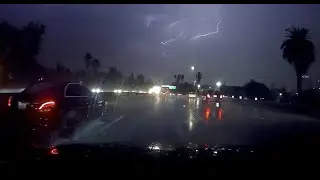 Lightning in Southern California