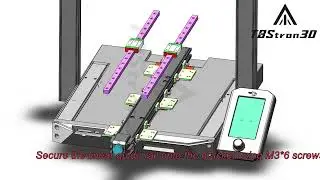 Ender 3 S1 Plus Y Axis Upgrade Linear Rail Installation Guide Animation Version