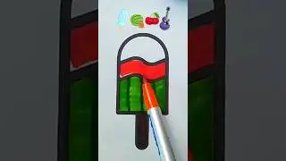 Ice-cream mixing art #satisfying #viralvideo #trending #ytshorts #yt #artshorts #shortsfeed #art