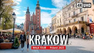 KRAKOW Walking Tour 🏰 Poland 🇵🇱 — Most Beautiful Old Town in Europe?