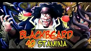 Blackbeard Raid Boss! One Piece Treasure Cruise JP 40 Stamina!