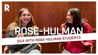 Rose Student Studio: Q&A Session | Rose-Hulman Institute of Technology