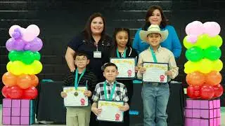 Students of the Month Ceremony at Sanchez Ochoa Elementary School