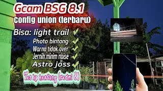 Install Gcam BSG 8.1  di redmi 8 bisa poto bintang cuy