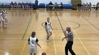 Triton at Argos - 8th Grade Girls Middle School Basketball 🏀 3-9-2023 last shot comeback