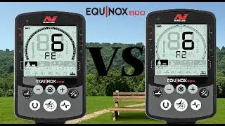 Minelab Equinox FE vs F2 Iron Bias Test