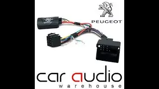 COMO CONECTAR UN INTERFAZ MANDO DE VOLANTE DESDE UNA RADIO PANTALLA ALPINE IVE-W585BT*COCHE PEUGEOT*