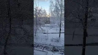 Утро в Кудымкаре 10 мая