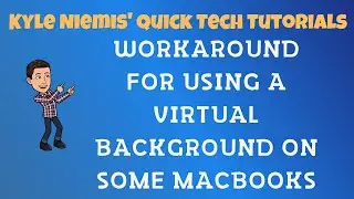 Workaround for using a virtual background on some Macbooks