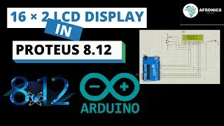 16 × 2 LCD DISPLAY WITH PUSH BUTTON USING ARDUINO ON PROTEUS 8.12 PRO.| 2021