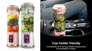Ninja BC155PS Blast Two Pack Portable Blender Cordless