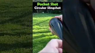 pocket shot circular slingshot outdoor toy 😎 