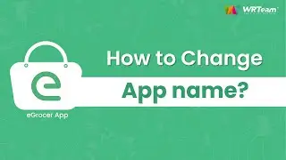 How to change app name? | Android Studio | eGrocer