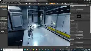 Unreal Engine 4.26 - Character Model Has Smooth Animation Rigging And Spawning Particle Effects