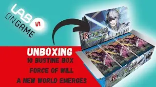 10 Bustine Box Force o Will a New Word Emerges  - Unboxing GDT #20  Labs On Game