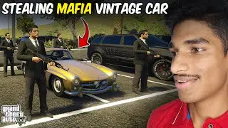 STEALING MAFIA'S DAD VINTAGE MERCEDES CAR | GTA V GAMEPLAY