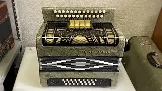 Обзор Тульской гармони ДО и ПОСЛЕ ремонта. Из Ижевска