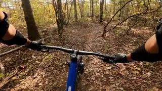 The best green trail in Rhode Island !! DRIVING MISS HAZY, Woody Hill