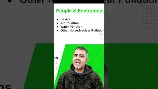 People and Environment in One Minute