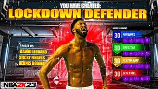 HURRY AND MAKE THIS NEW META LOCKDOWN BUILD FOR SEASON 7 NOW🔥🔥🔥NBA 2K23 BEST BUILD!