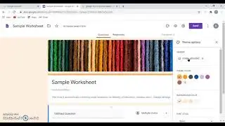Add a Header to Google Form