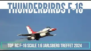 THUNDERBIRDS F-16 TOP-RC SCALE 1:6 TMFK TREFF 2024