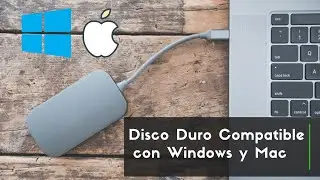 Como hago para que mi disco externo sea compatible con Mac y Windows
