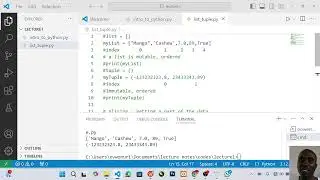 List Tuple Explained