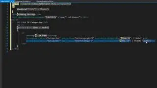 Consume Web API in ASP.Net Core MVC: Categories View 33/40
